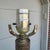 Mid 20th Century Chinese Archaistic Cast Brass Dragon Table Lamp - Attributed to James Mont For Sale - Image 17 of 18