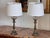 Early 19th Century French Empire Lamps With Cut Glass Fonts - Pair For Sale - Image 4 of 12