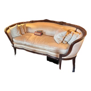 Antique Settee/ Couch, Some Flaws See Description For Sale