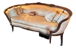 Antique Settee/ Couch, Some Flaws See Description
