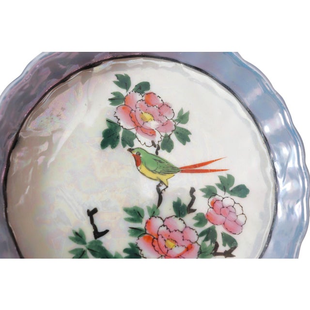 Japanese Mid 20th Century Japanese Kiri-Mon Porcelain Lusterware Serving Dishes For Sale - Image 3 of 12