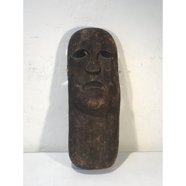 Wood 1950s American Folk-Art Hand Carved Figure For Sale - Image 7 of 7