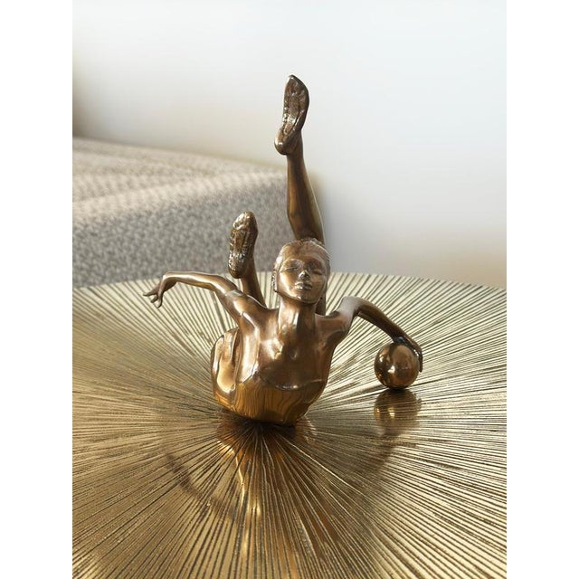 Early 21st Century Eleanor Cardozo, Gymnast, 2011, Bronze For Sale - Image 5 of 10