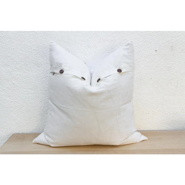 Textile Lilac Euro Applique Pillow Cover For Sale - Image 7 of 8