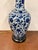 Currey & Company Currey & Co Porcelain Blue & White Floral Lamp For Sale - Image 4 of 5