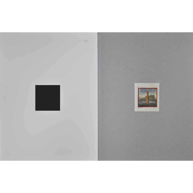 Carlo Nolli, Antiquities of Herculaneum, Alphabet I, Etching, 18th Century For Sale - Image 3 of 3