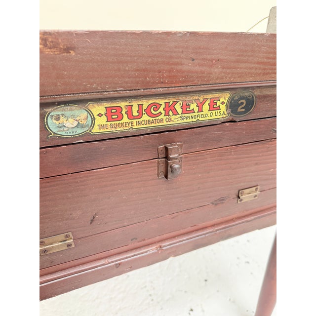Antique “Buckeye” Incubator Table For Sale - Image 10 of 11
