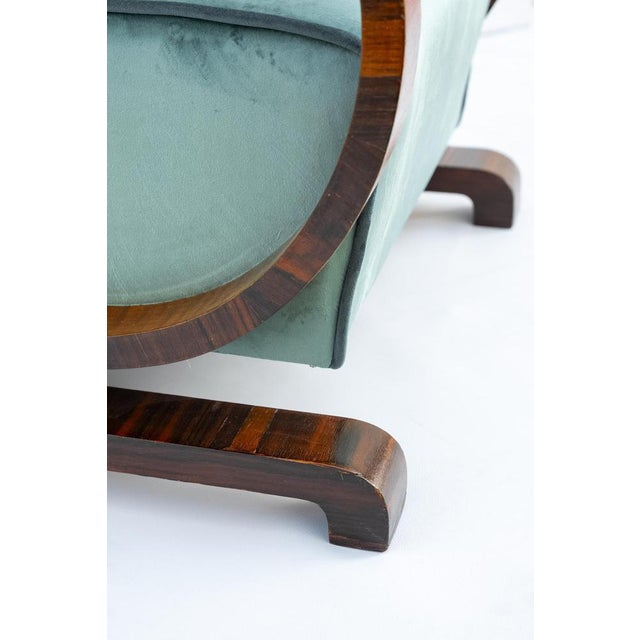Vintage Art Deco Lounge Chair, 1930s For Sale - Image 11 of 13