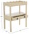 Contemporary Darlyn Scalloped Rectangle Accent Table in Sand For Sale - Image 3 of 9