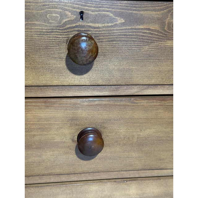 Antique Pine Two Over Three Drawers - Chest of Drawers From England For Sale - Image 12 of 18