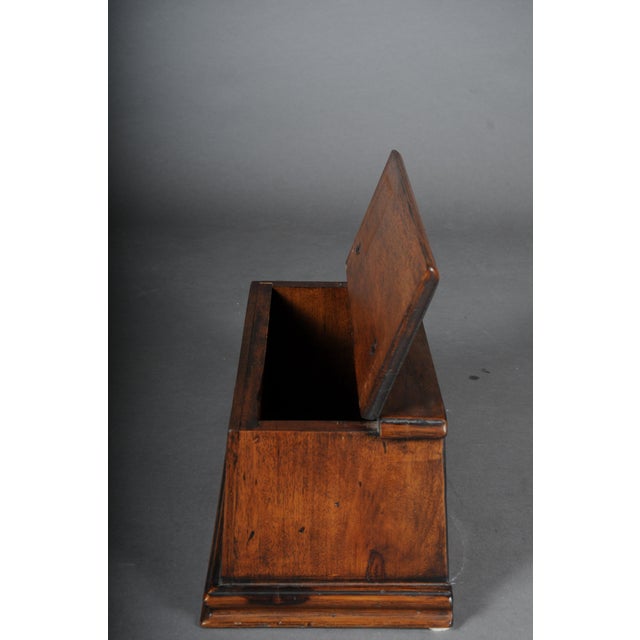 19th Century German Oak Letter Casket For Sale - Image 13 of 18