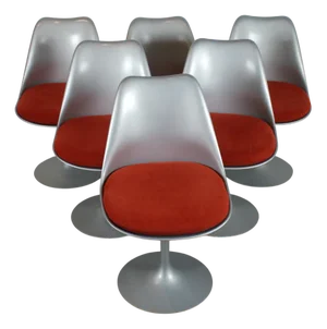 Tulip Chairs by Eero Saarinen for Knoll International, 2006, Set of 6