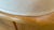 1980s Postmodern Cream Woven Textured Fabric Cone Lampshades- A Pair For Sale - Image 9 of 18