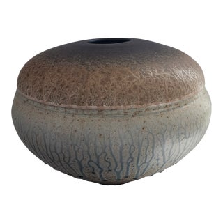 Mid Century Art Studio Drip Vase For Sale