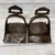 Antique Turkish Ottoman Iron Horse Saddle Stirrups- Set of 2 For Sale - Image 11 of 12