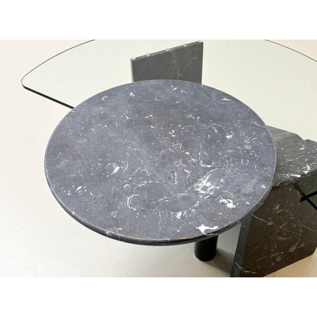 Modern Stone Coffee Table, 1994 For Sale - Image 17 of 18