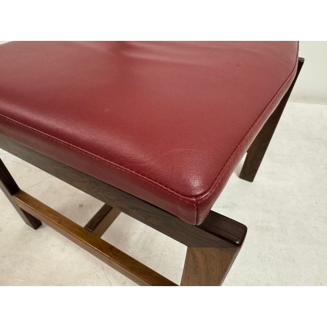 Mid-Century Modern Vintage Danish Leather Dining Chairs, 1960s, Set of 6 For Sale - Image 3 of 18