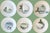 French Vintage Marcel Guillot Ceramic Frog Plates - Set of 6 For Sale - Image 3 of 17