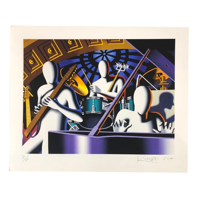 Mark Kostabi, Untitled, 2014, Silk-screen For Sale