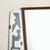 Mid-Century Reversed Etched & Smoked Wall Mirror With Sculptural Walnut Lining For Sale - Image 12 of 12