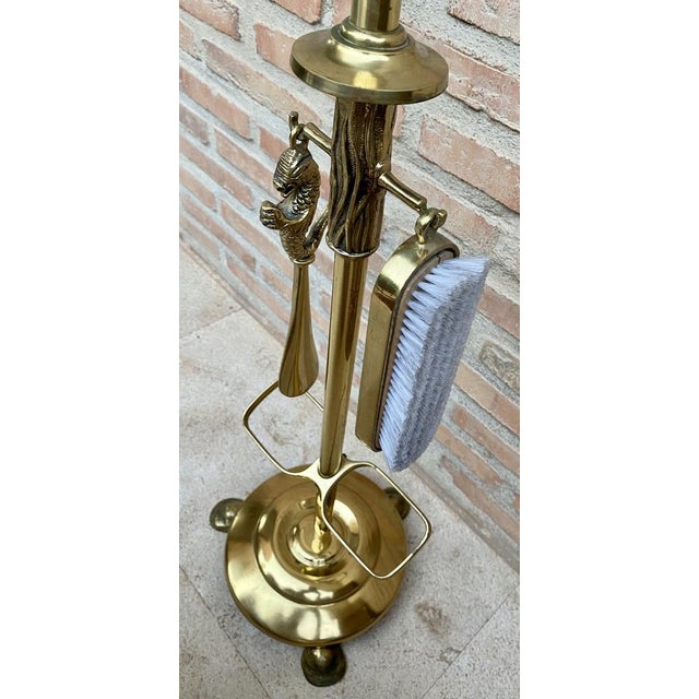 Early 20th Century French Bronze and Brass Valet Stand Dressboy, 1940s For Sale - Image 11 of 16