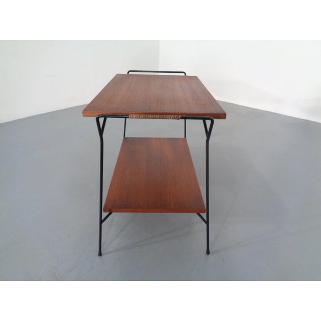 Wood Danish Teak Side Table, 1960s For Sale - Image 7 of 18