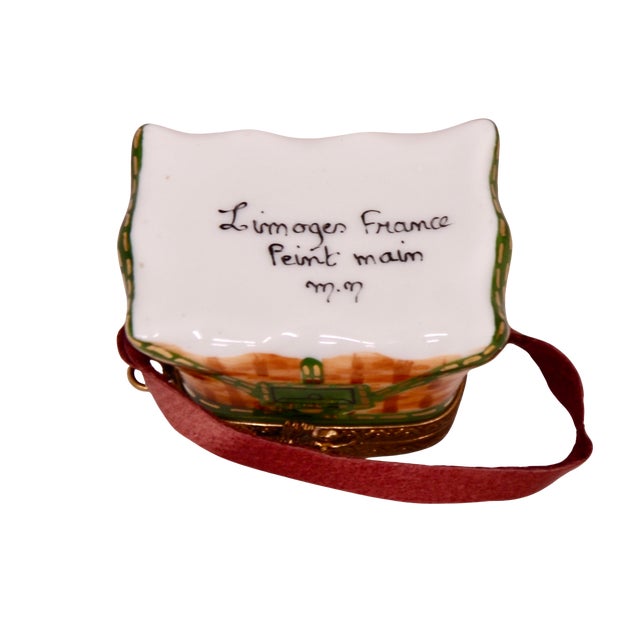 Vintage Limoges Trout Fish Basket Box For Sale In Chicago - Image 6 of 6