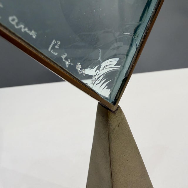 Gold Feliciano Bejar Magiscopio Signed Mid Century Mexican Modernism Roptura For Sale - Image 8 of 8