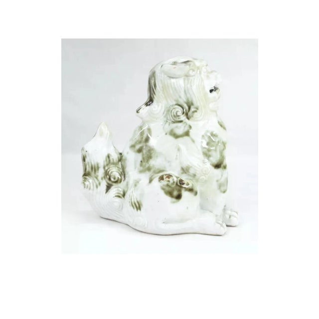 White 19th Century Japanese Hirado Porcelain Karashishi For Sale - Image 8 of 10