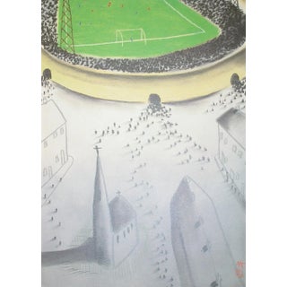 Mackenzie Thorpe "Saturday Afternoon" Hand Signed Numbered Lithograph Art Print For Sale