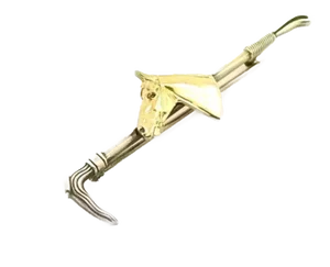 Horse Tie Pin in 10k Yellow Gold