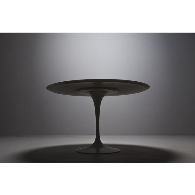 Round Marble Tulip Dining Table by Eero Saarinen. Made by Knoll, 2000s Elegant, timeless, and instantly recognizable, this...