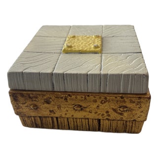 Mid 20th Century Trinket Box Signed Freeman McFarland For Sale