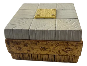 Mid 20th Century Trinket Box Signed Freeman McFarland
