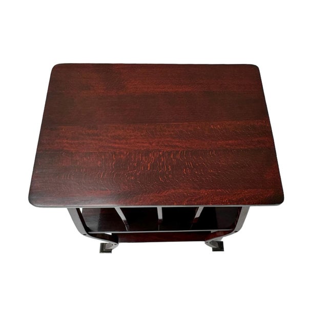 Vienna Secession Side Table by Gustav Siegel for Thonet, Austria, 1900s For Sale - Image 6 of 8