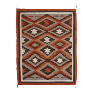 Hand Knotted Wool & Cotton Kilim. 09'05" X 12'01"