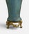 Rococo Vintage Pottery Lamp With Gold French Base For Sale - Image 3 of 10