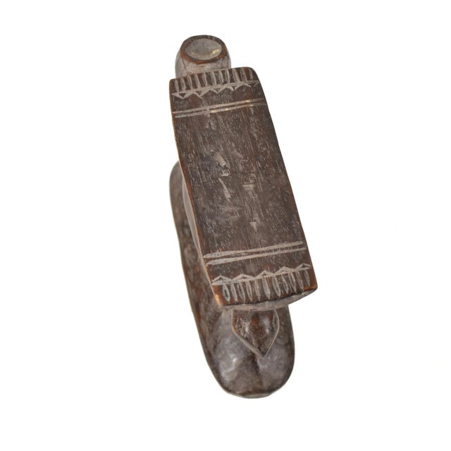 Early 20th Century Early 20th Century Senufo Child's Headrest Côte d'Ivoire For Sale - Image 5 of 6