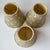 Metal Late 20th Century 8” Fabric Lampshades Willow and Thistle Botanical Print Cottage Floral - Set of Three For Sale - Image 7 of 8