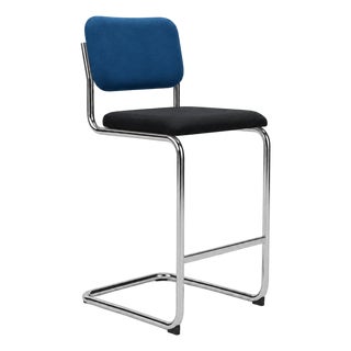 Knoll Cesca Fully Upholstered Counter Stool by Marcel Breuer (Brand New) For Sale