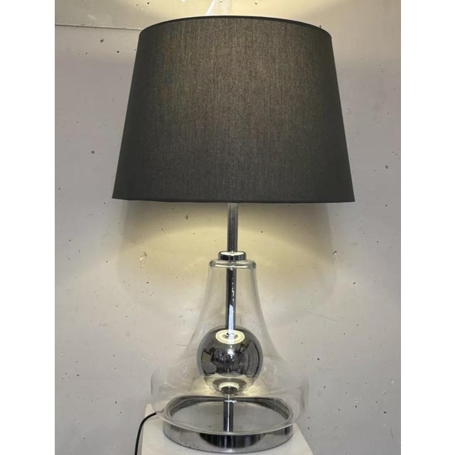 Metal Kinetic Lamp in Glass and Metal, 1970 For Sale - Image 7 of 9
