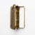 Gray Curved Grey Ribbed Murano Glass and Brass Wall Sconces, 2000, Set of 2 For Sale - Image 8 of 9
