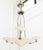 Art Deco Chrome & Glass 3-Light Chandelier For Sale In New York - Image 6 of 6