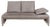 Ramon Leather Two-Seater Gray Sofa from Koinor For Sale