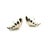 Tiffany and Co. Late 20th Century Tiffany & Co Puffed Omega Back Wing Earrings Non Pierced Sterling Silver Estate, A Pair For Sale - Image 4 of 8