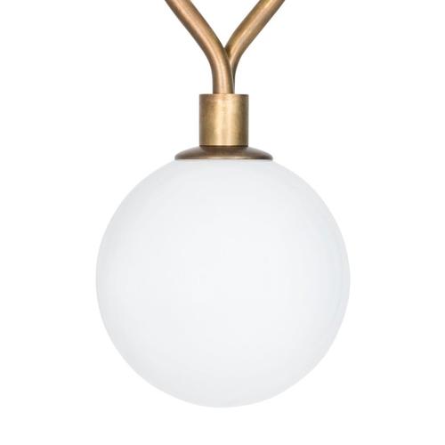 Not Yet Made - Made To Order Fire Globe Ceiling Lamp with Glass by Lisa Hilland to Konsthantverk For Sale - Image 5 of 8