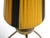 Mid-Century Modern Tripod Brass Table Lamp with Wrapped Nylon Strip Lampshade, 1950s For Sale - Image 15 of 18