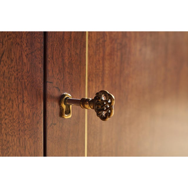 2020s Regency Style Two Door Cabinet For Sale - Image 5 of 8