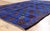 Blue Vintage Beni M'Guild Moroccan Rug, 06'03 X 10'06 For Sale - Image 8 of 10
