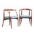 Lawrence Peabody Mid Century Armchairs - Pair Each chair measures: 22.25 wide x 21 deep x 29.75 inches high, with a seat...